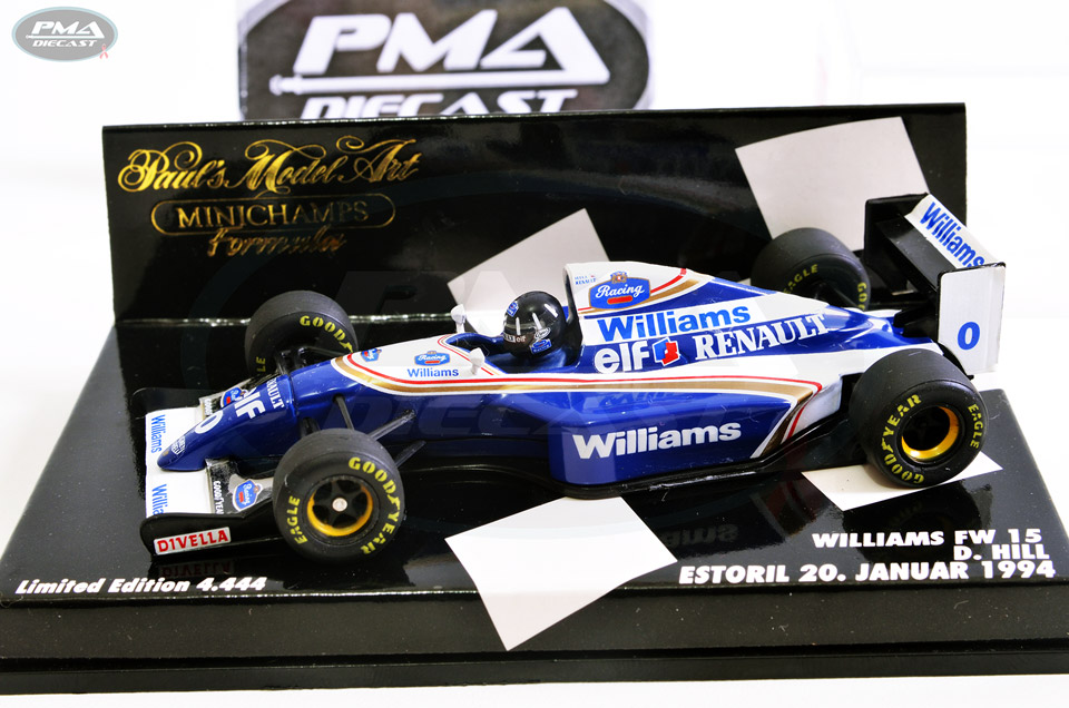 DAMON HILL 1994 WILLIAMS FW15 1:43